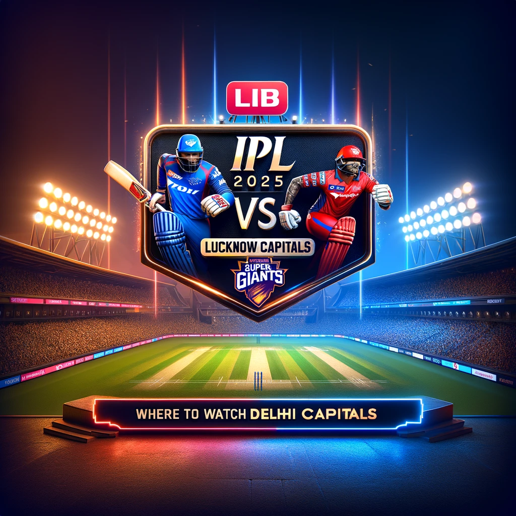 Where to Watch Delhi Capitals vs Lucknow Super Giants