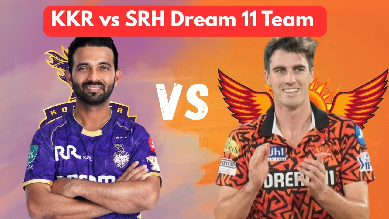 Kolkata Knight Riders vs Sunrisers Hyderabad Today Match Dream 11 Prediction